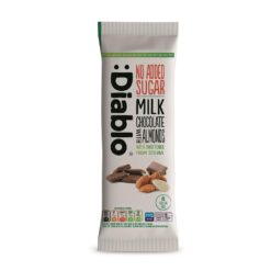 Diablo Milk Chocolate With Almonds With Stevia - 75g
