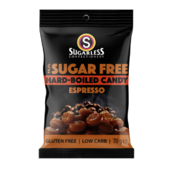 Sugarless Aura Espresso Flavour Candy 70g