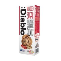 Diablo No Added Sugar Chocolate Chips & Goji Berries Cookies 135g