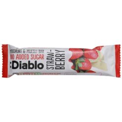 Diablo Yoghurt Coated Strawberry Muesli Bar 30g