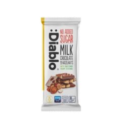 Diablo Milk Chocolate With Hazelnut With Stevia - 75g