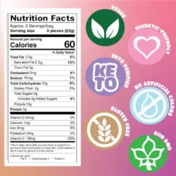 Alternative view of Zollipops Clean Teeth KETO Taffy 5oz