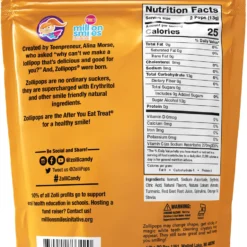 Alternative view of Zollipops Clean Teeth Lollipops Vitamin C 8 oz