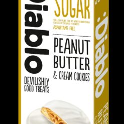 Diablo No Added Sugar Peanut Butter and Cream Cookies (100g)