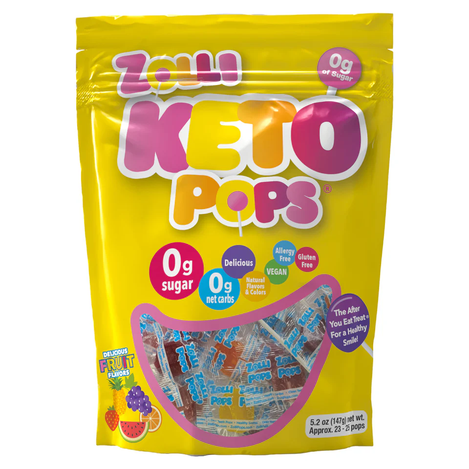 Zollipops Clean Teeth Keto Pops 5.2oz