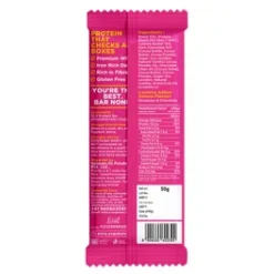 Alternative view of Yogabar Dark Chocolate Cranberry Protein Bar 50g